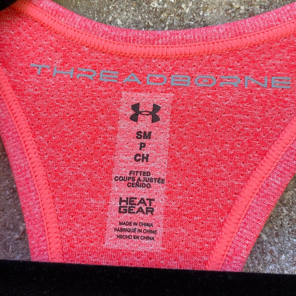 UNDER ARMOUR THREADBORNE Fitted Heat Shield Tank - Picture 2 of 4